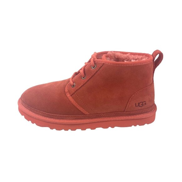 UGG Men\'s Neumel Boot Orange Clementine Suede Chukka Lace Up 3236 Size 10 NO BOX main image 7